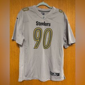 Steelers Gray TJ Watt Jersey